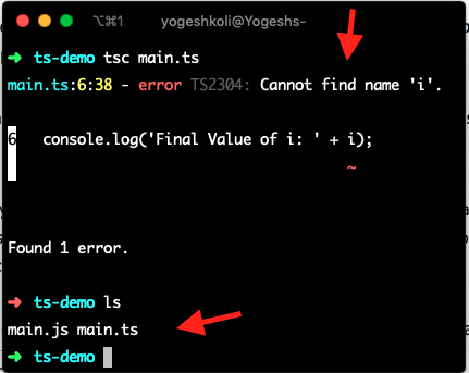 Compile TypeScript Code