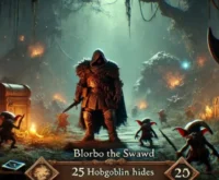 bring blorbo the shrewd 25 hobgoblin hides