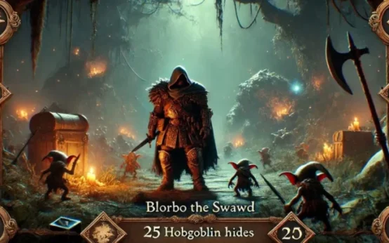 bring blorbo the shrewd 25 hobgoblin hides